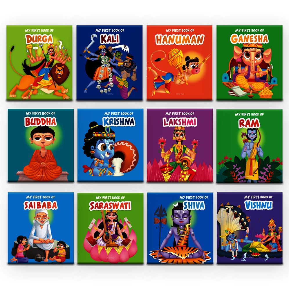 My First Library of Hindu Gods and Goddesses (Boxed Set)