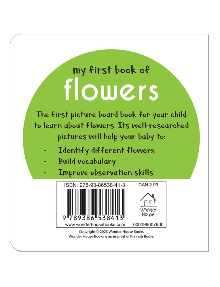 My First Book of Flowers: First Board Book