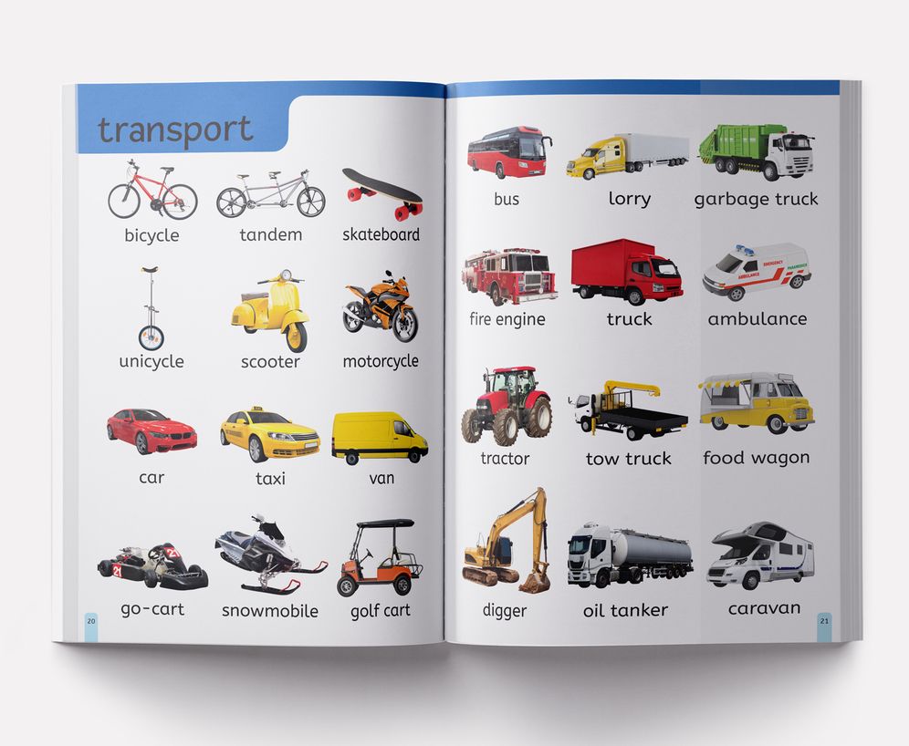 My First 1000 Words: Early Learning Picture Book to learn Alphabet, Numbers, Shapes and Colours, Transport, Birds and Animals, Professions, Opposite Words,