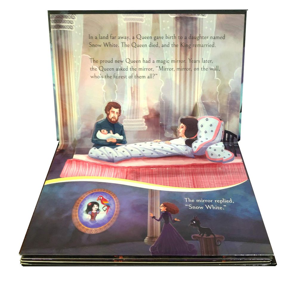 My First Pop Up Fairy Tales - Snow White and The Seven Dwarfs : Pop up Books for children