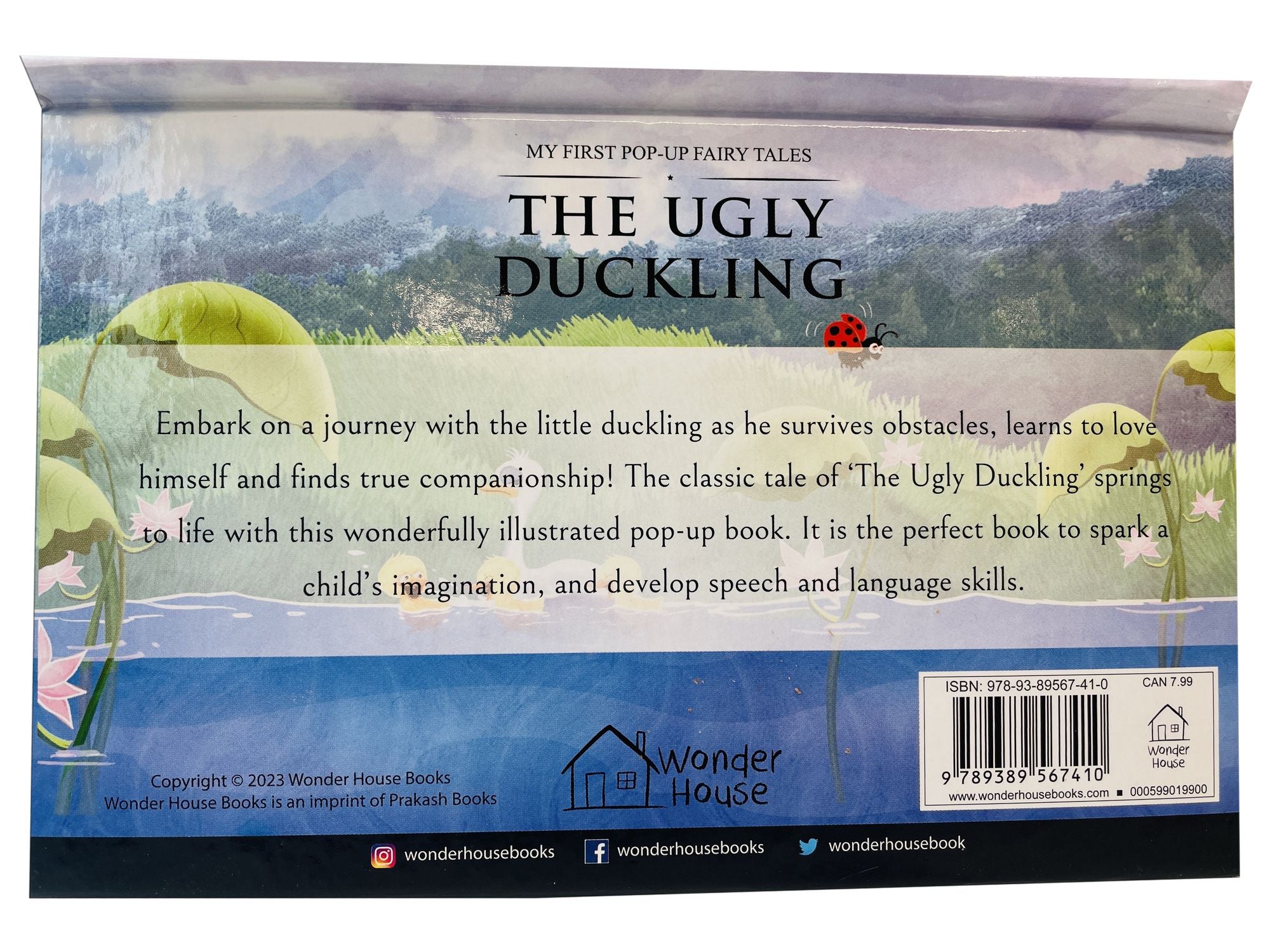 My First Pop Up Fairy Tales - The Ugly Duckling : Pop up Books for children