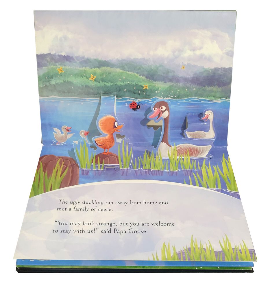My First Pop Up Fairy Tales - The Ugly Duckling : Pop up Books for children