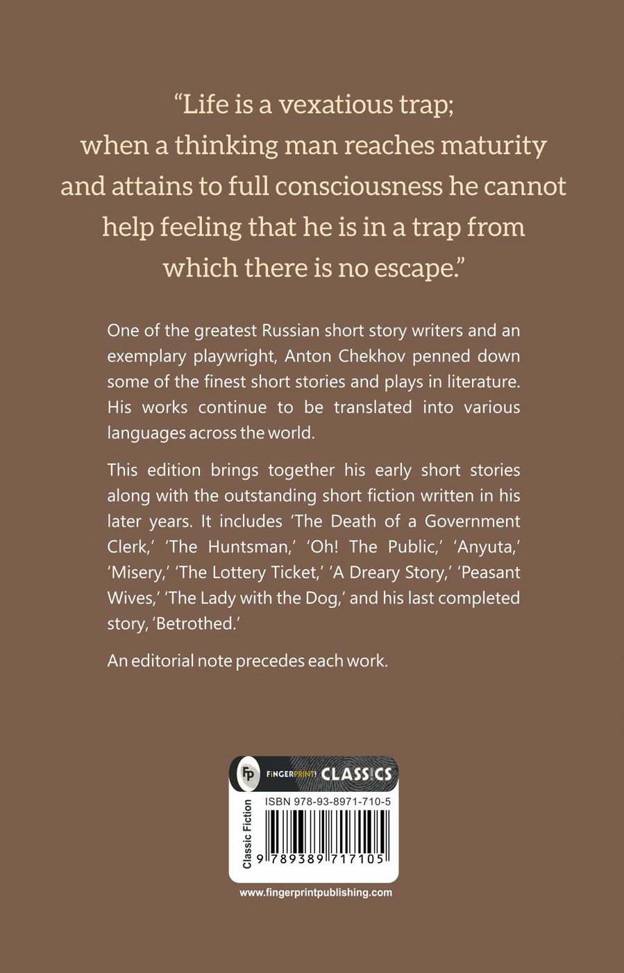 The Greatest Short Stories of Anton Chekhov: A Collection Of Fifty Stories