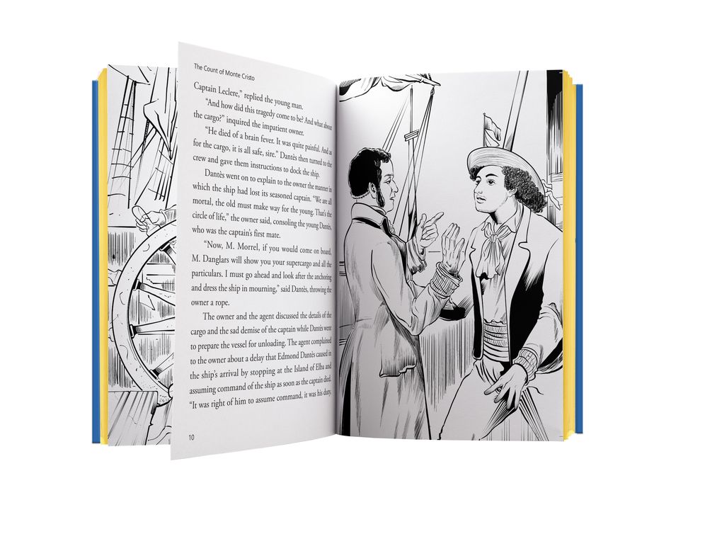 The Count of Monte Cristo : Illustrated Abridged Children Classic English Novel with Review Question