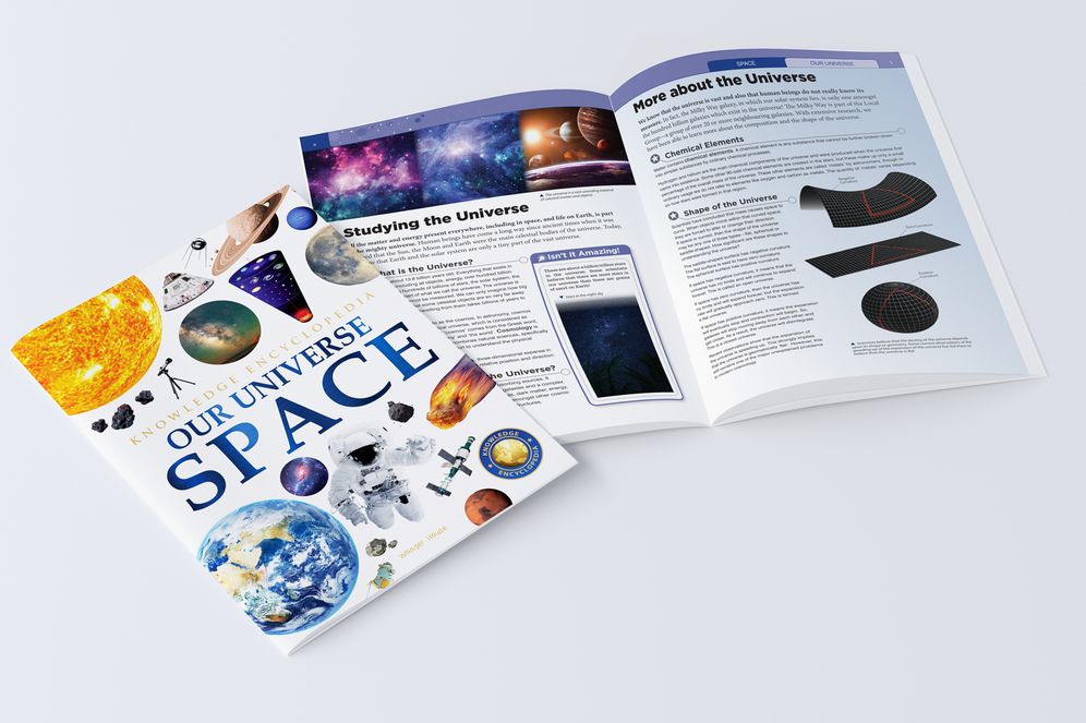 Space - Collection of 6 Books: Knowledge Encyclopedia For Children