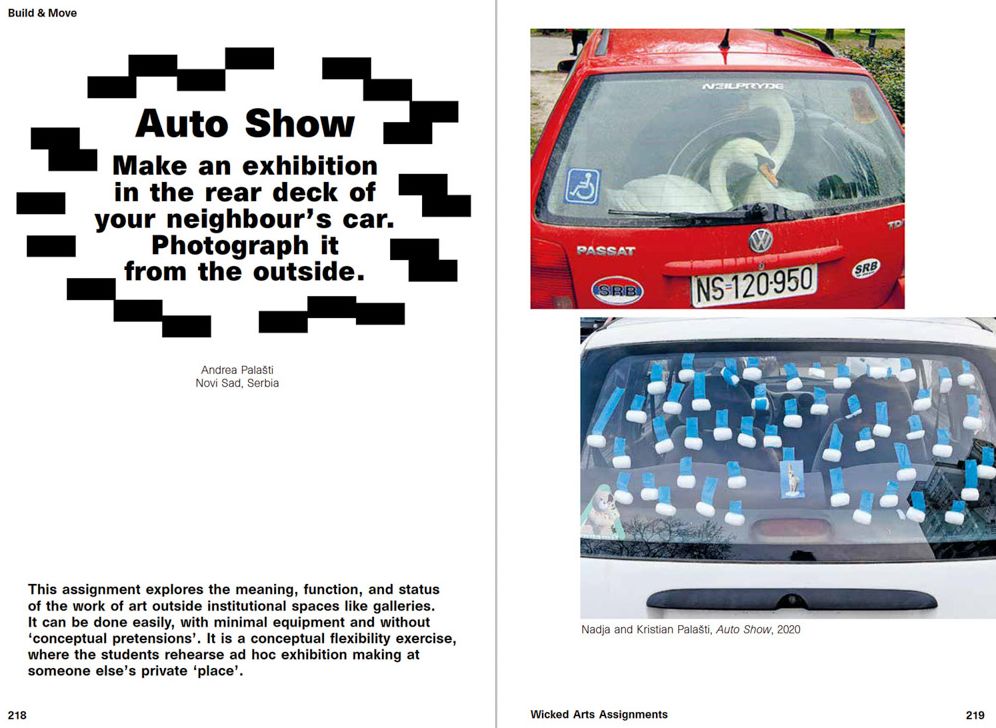 Wicked Arts Assignments: Practising Creativity in Contemporary Arts Education