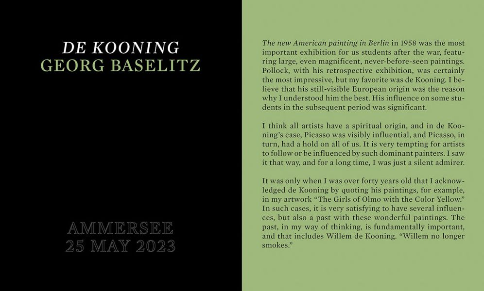 Willem de Kooning and Italy
