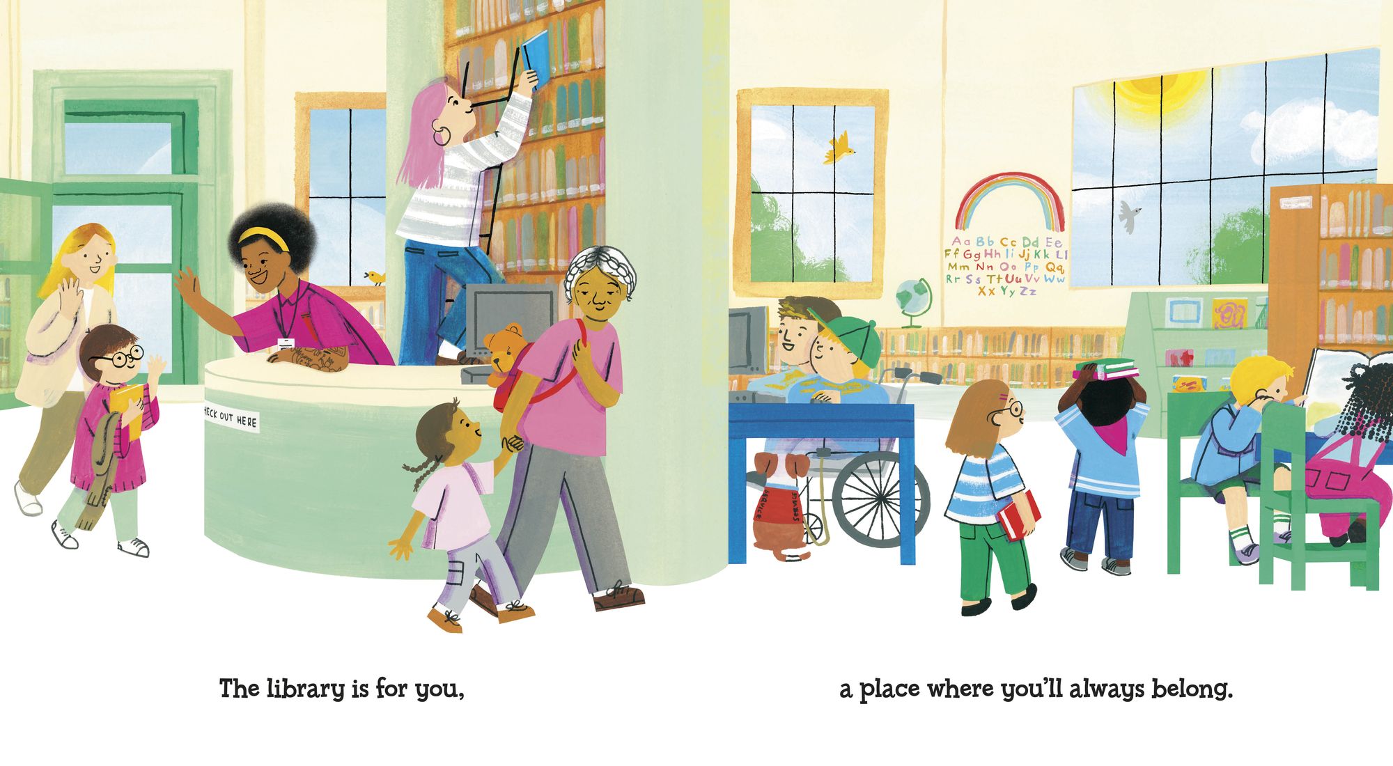 I'm So Happy You're Here: A Celebration of Library Joy