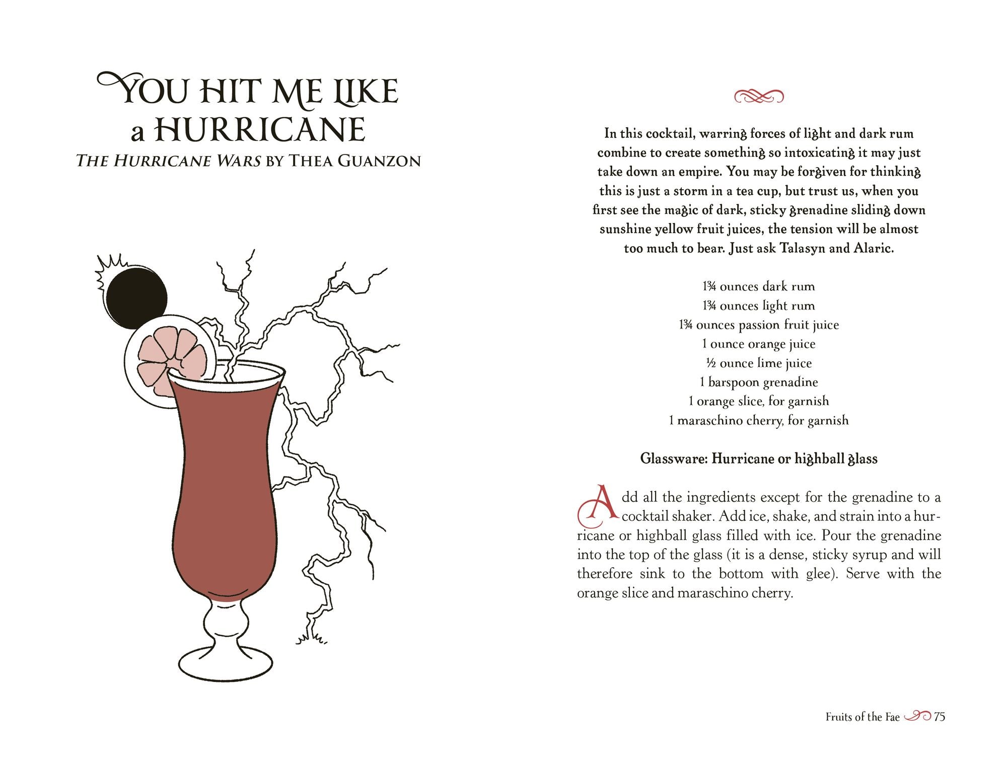 A Coupe of Thorns and Rosé: Romantasy Cocktails to Quench Your Thirst: A Cocktail Recipe Book