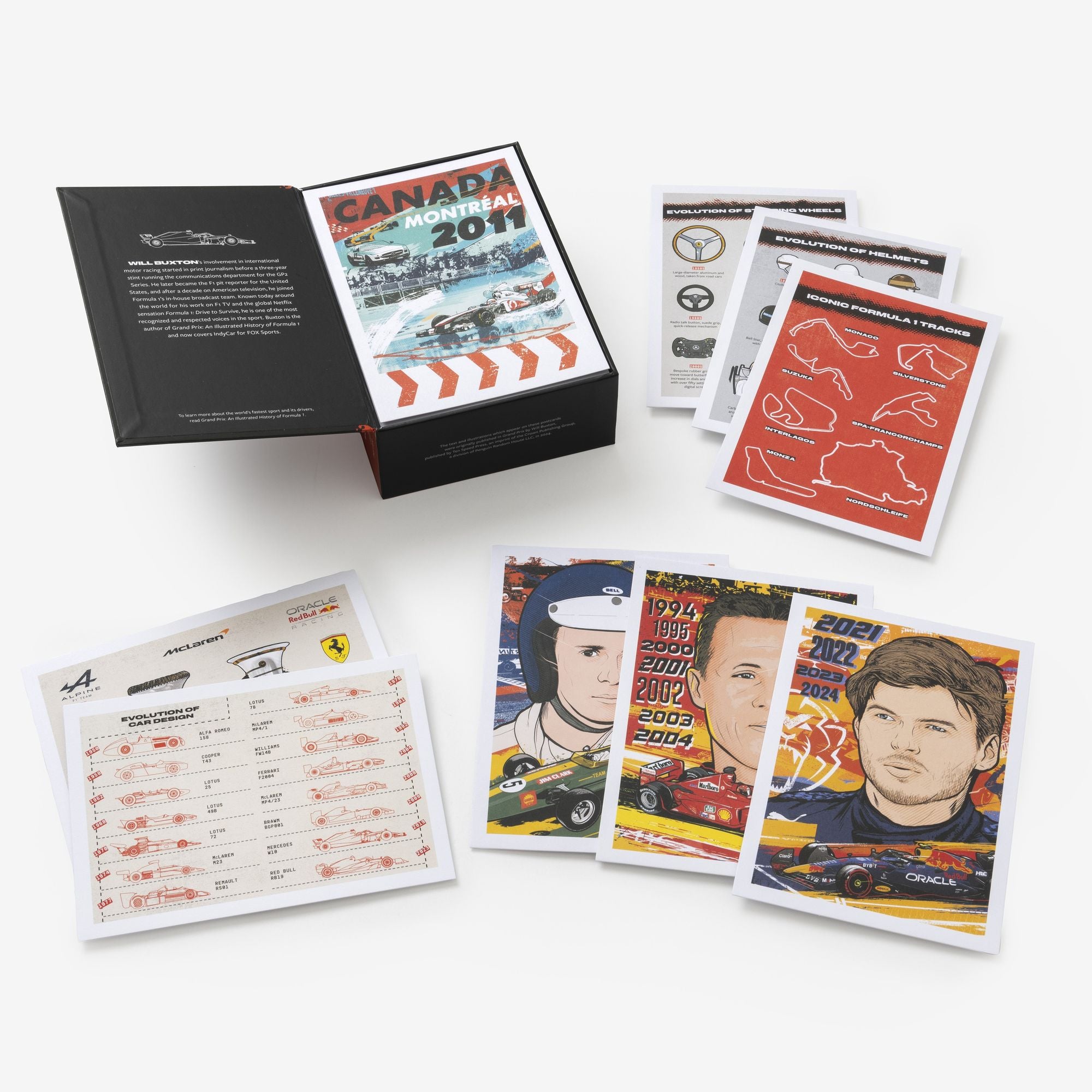 Grand Prix Postcards: 100 Postcards Celebrating Formula 1