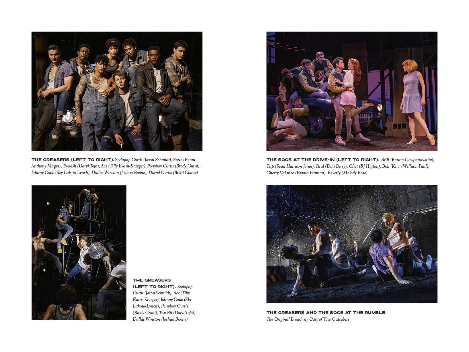 The Outsiders: Official Broadway Edition