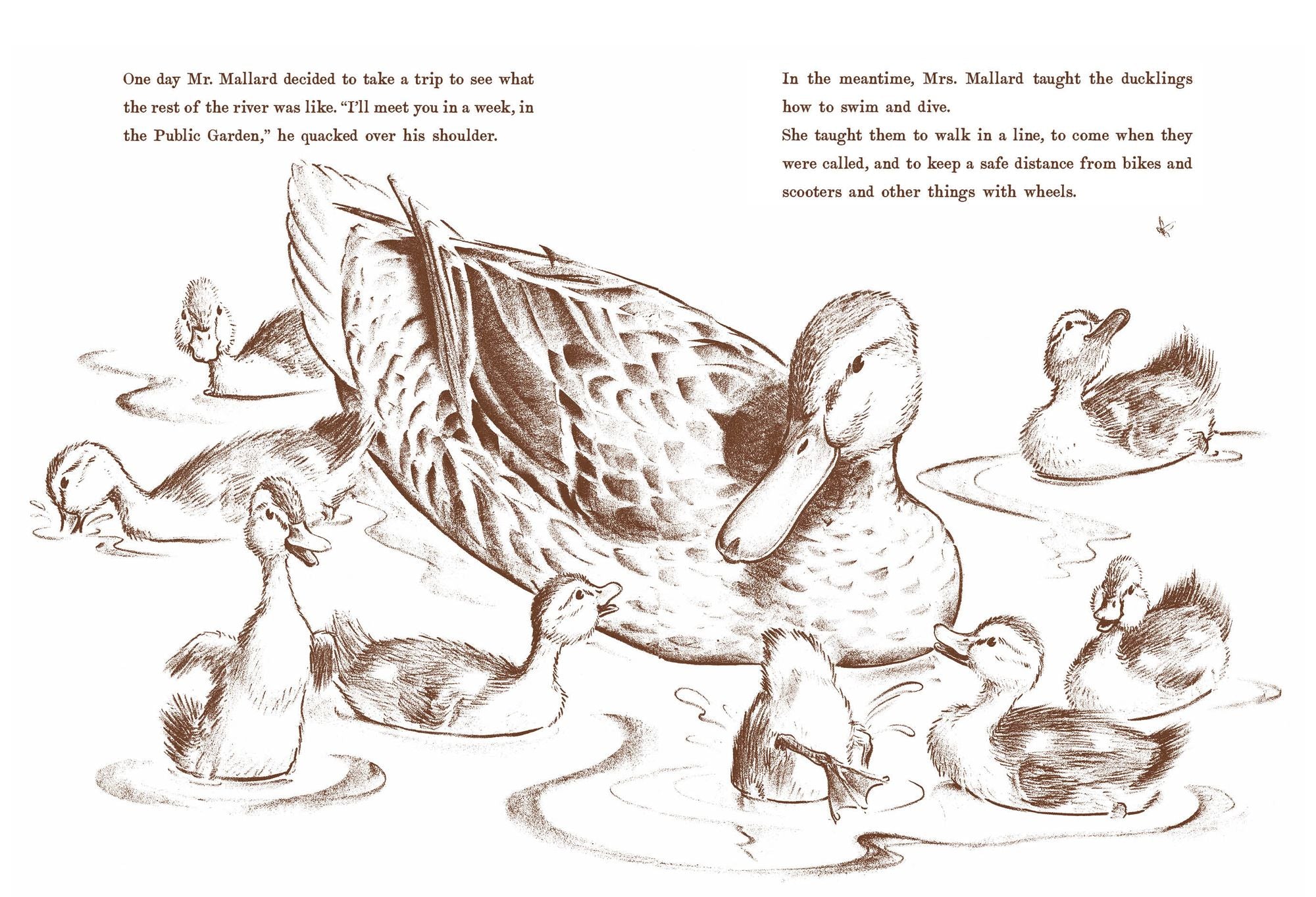 Make Way for Ducklings (Caldecott Medal Winner)