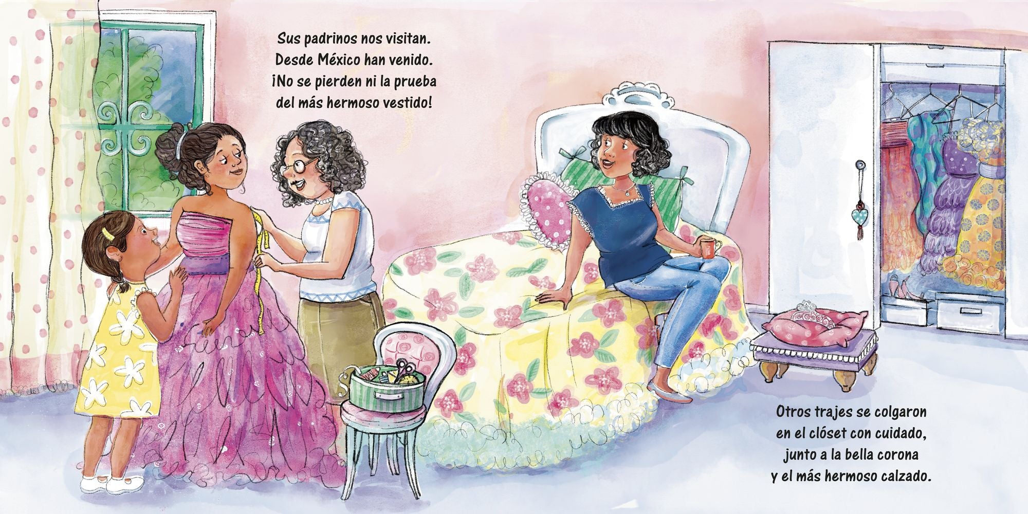 La noche antes de la fiesta de quince años (The Night Before the Quinceañera Spanish Edition)