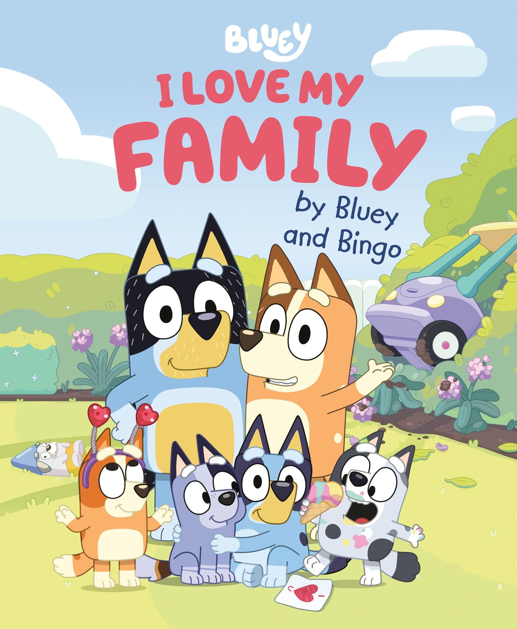 I Love My Family by Bluey and Bingo
