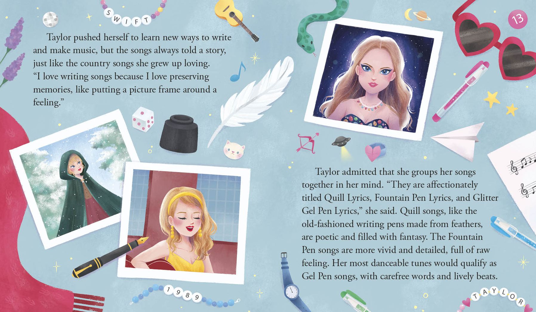 Taylor Swift: A Who HQ Illustrated Biography