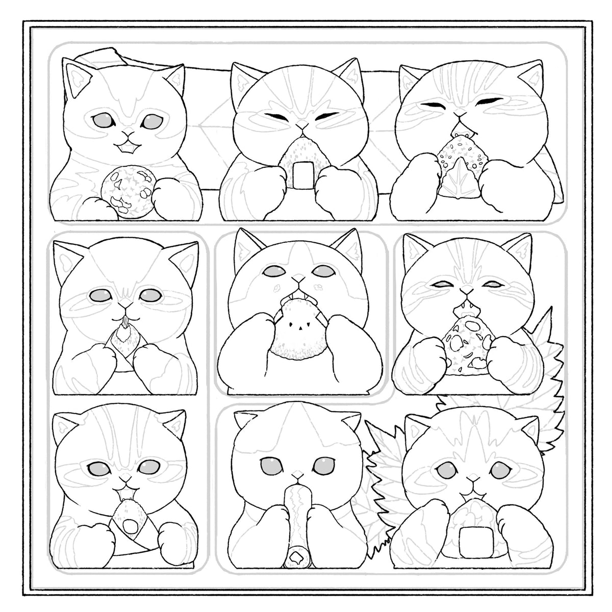 Mofusand: An Official Coloring Book