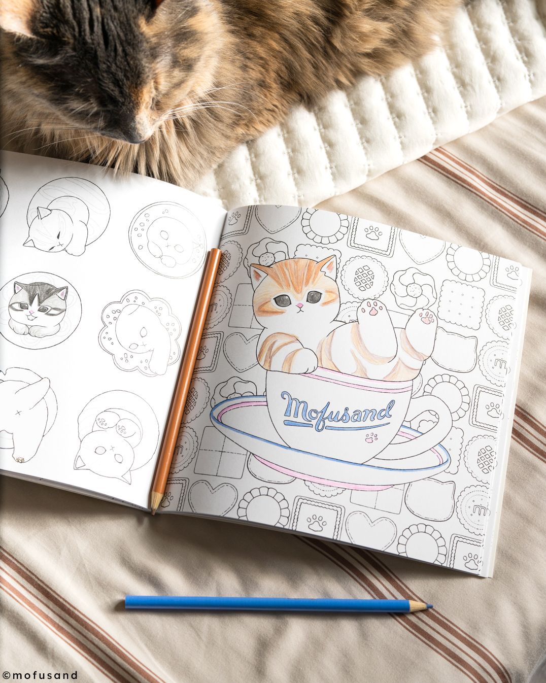 Mofusand: An Official Coloring Book