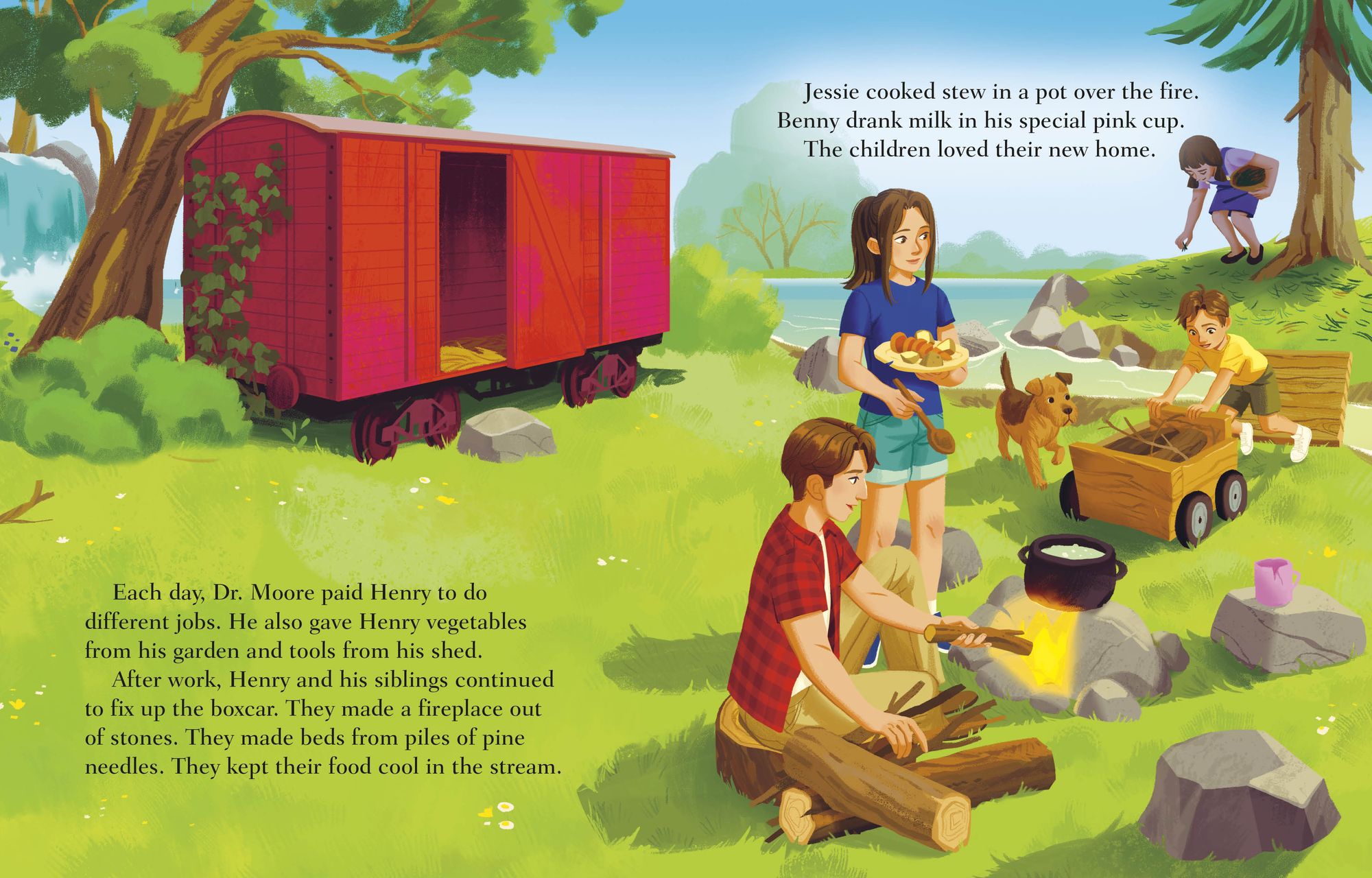 The Boxcar Children Little Golden Book
