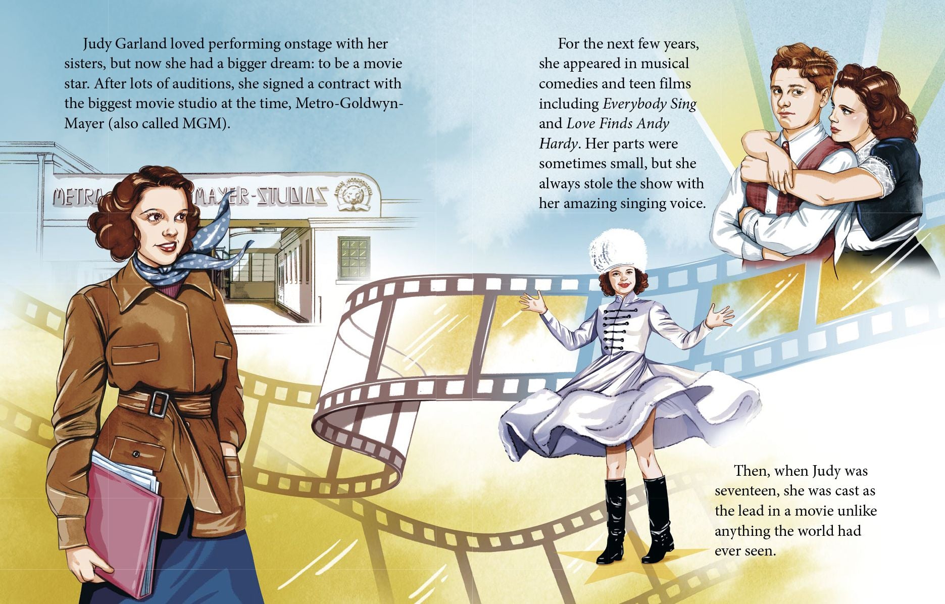 Judy Garland & Liza Minnelli: A Little Golden Book Biography