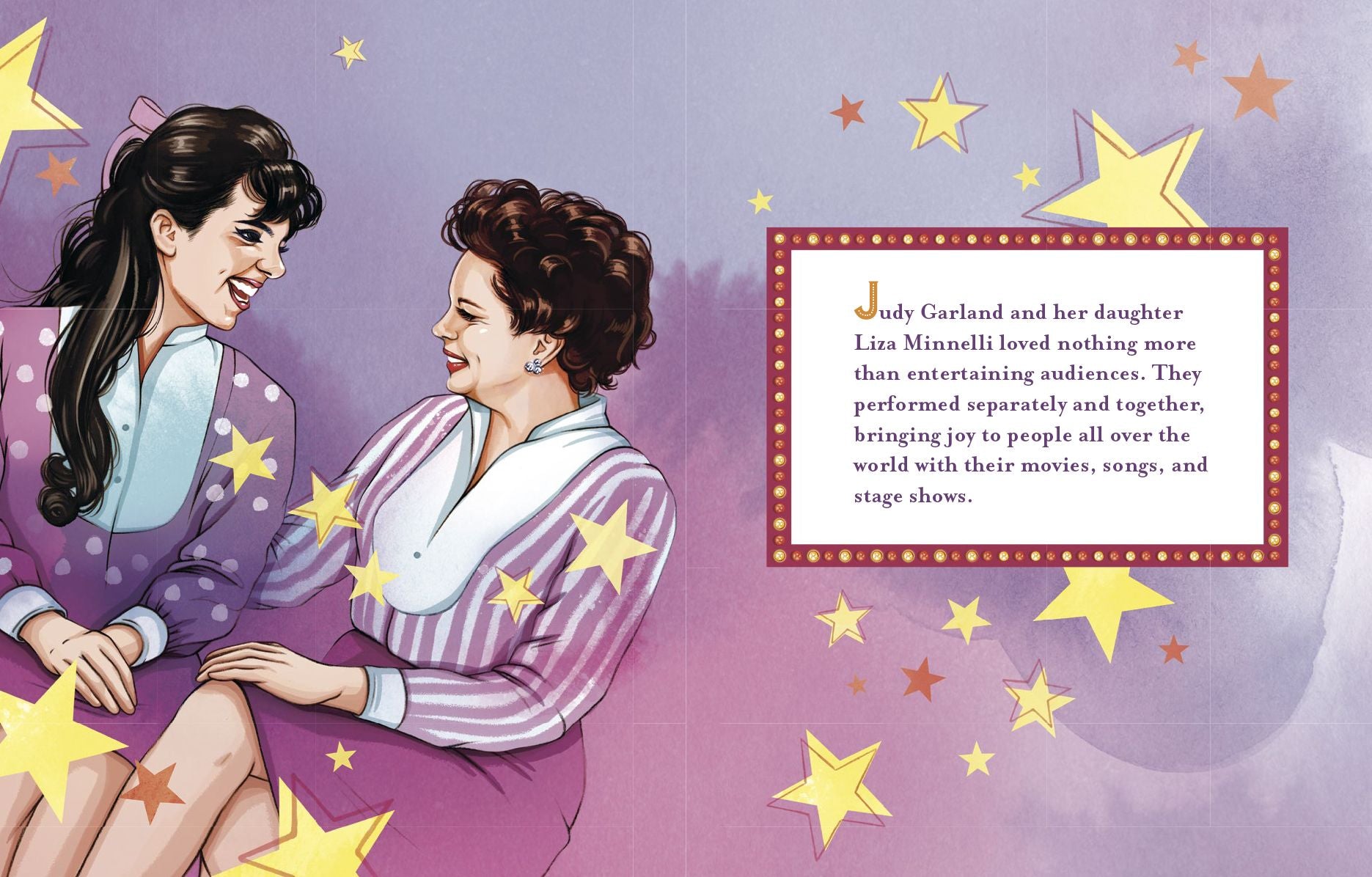 Judy Garland & Liza Minnelli: A Little Golden Book Biography