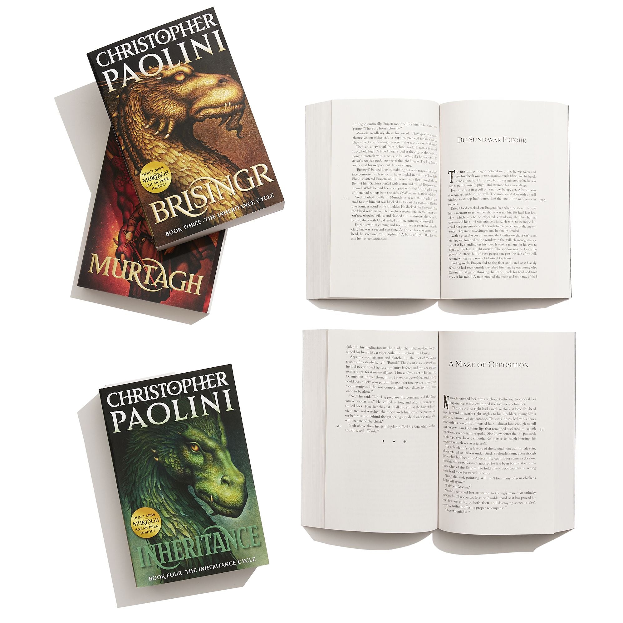World of Eragon 5-Book Paperback Boxed Set: Eragon; Eldest; Brisingr; Inheritance; Murtagh