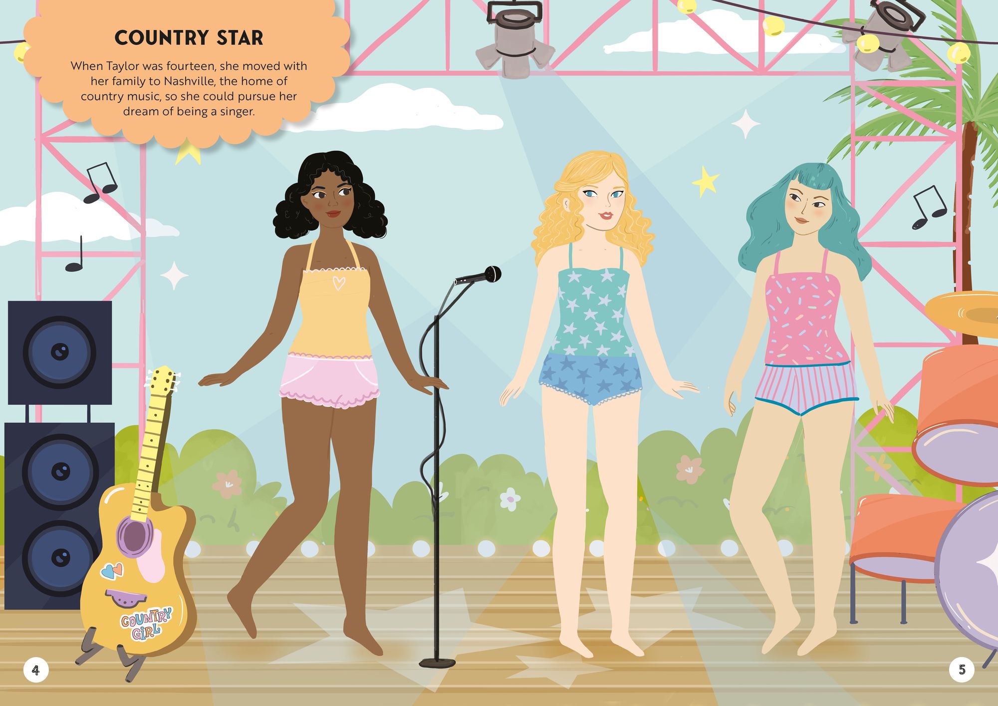 Taylor Swift Superstar Dress-Up: Over 350 Stickers!