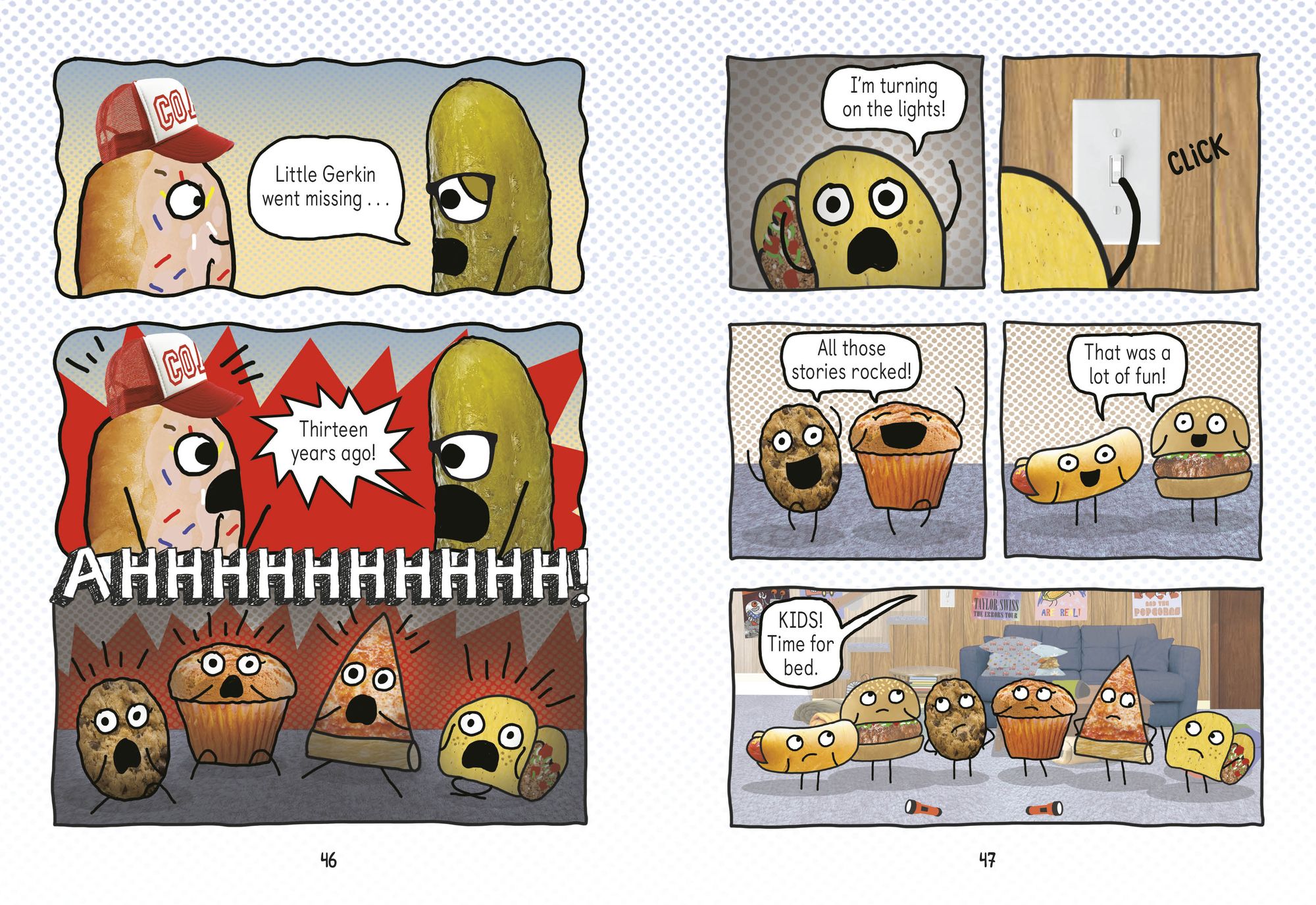 Pizza and Taco: Scariest Sleepover Ever!: (A Graphic Novel)