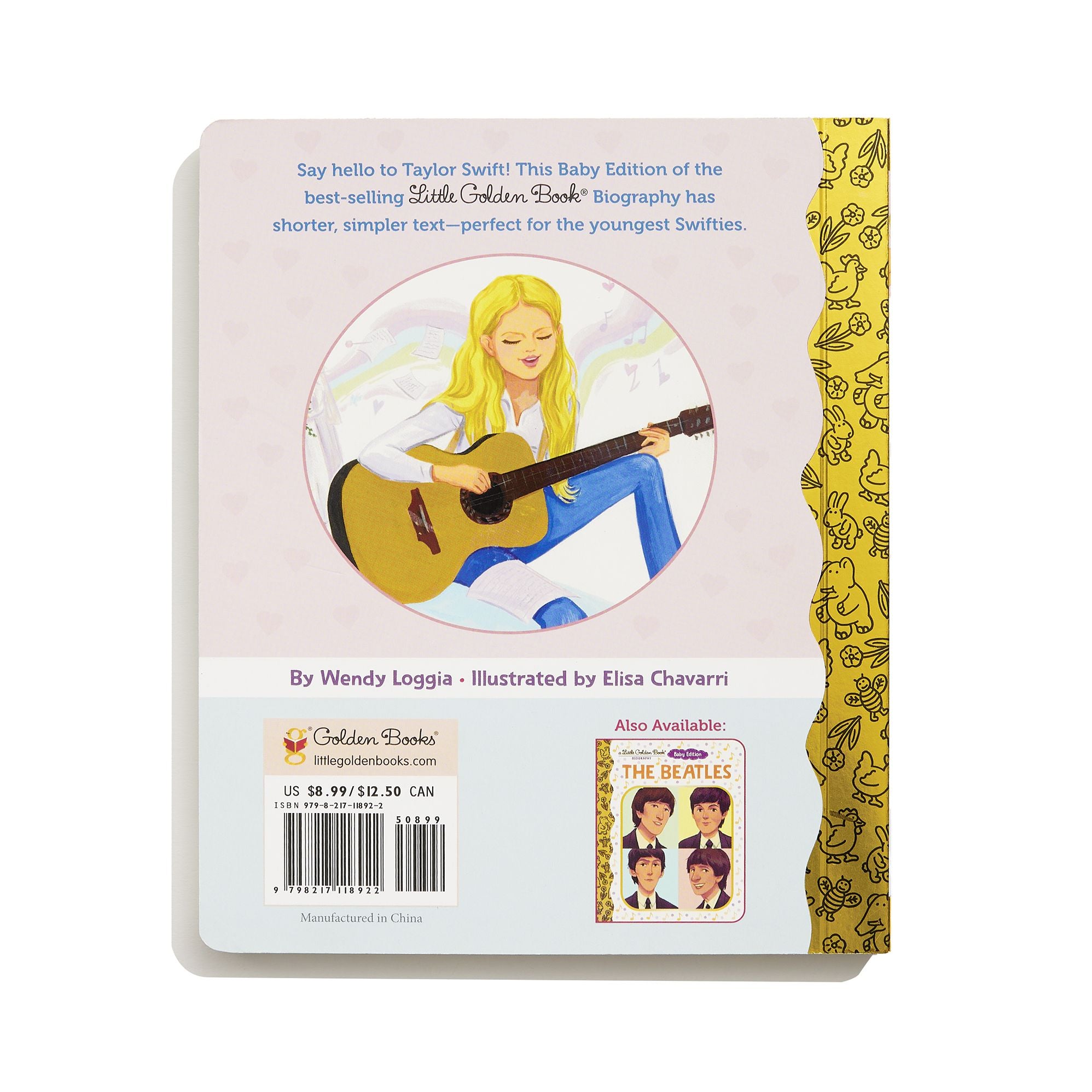 Taylor Swift: Baby Edition (A Little Golden Book Biography)