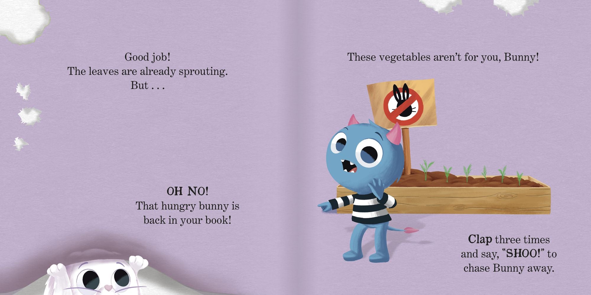 There's a Bunny in Your Book