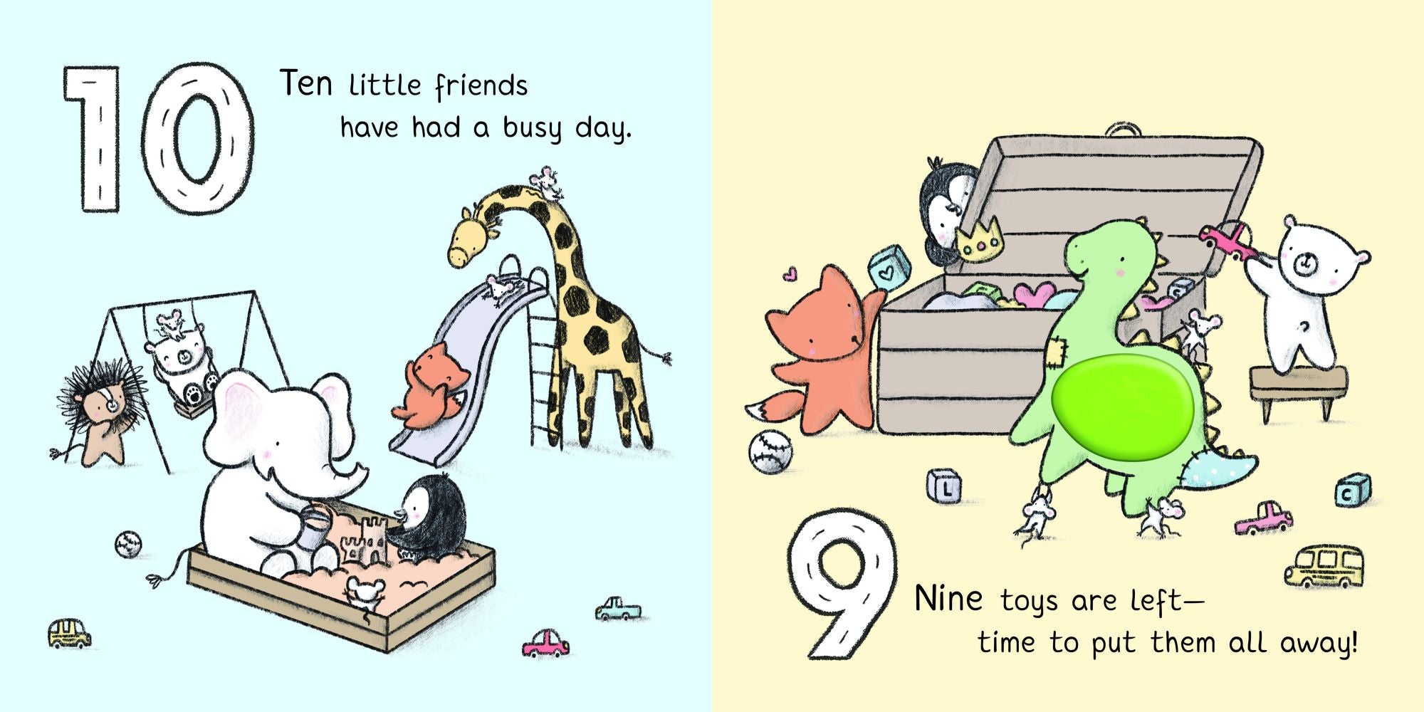 123s of Kindness at Bedtime: A Touch & Feel Board Book