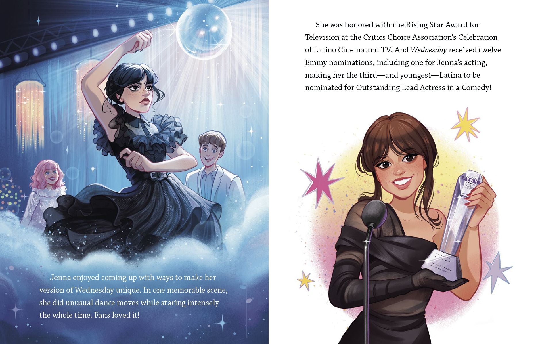 Jenna Ortega: A Little Golden Book Biography