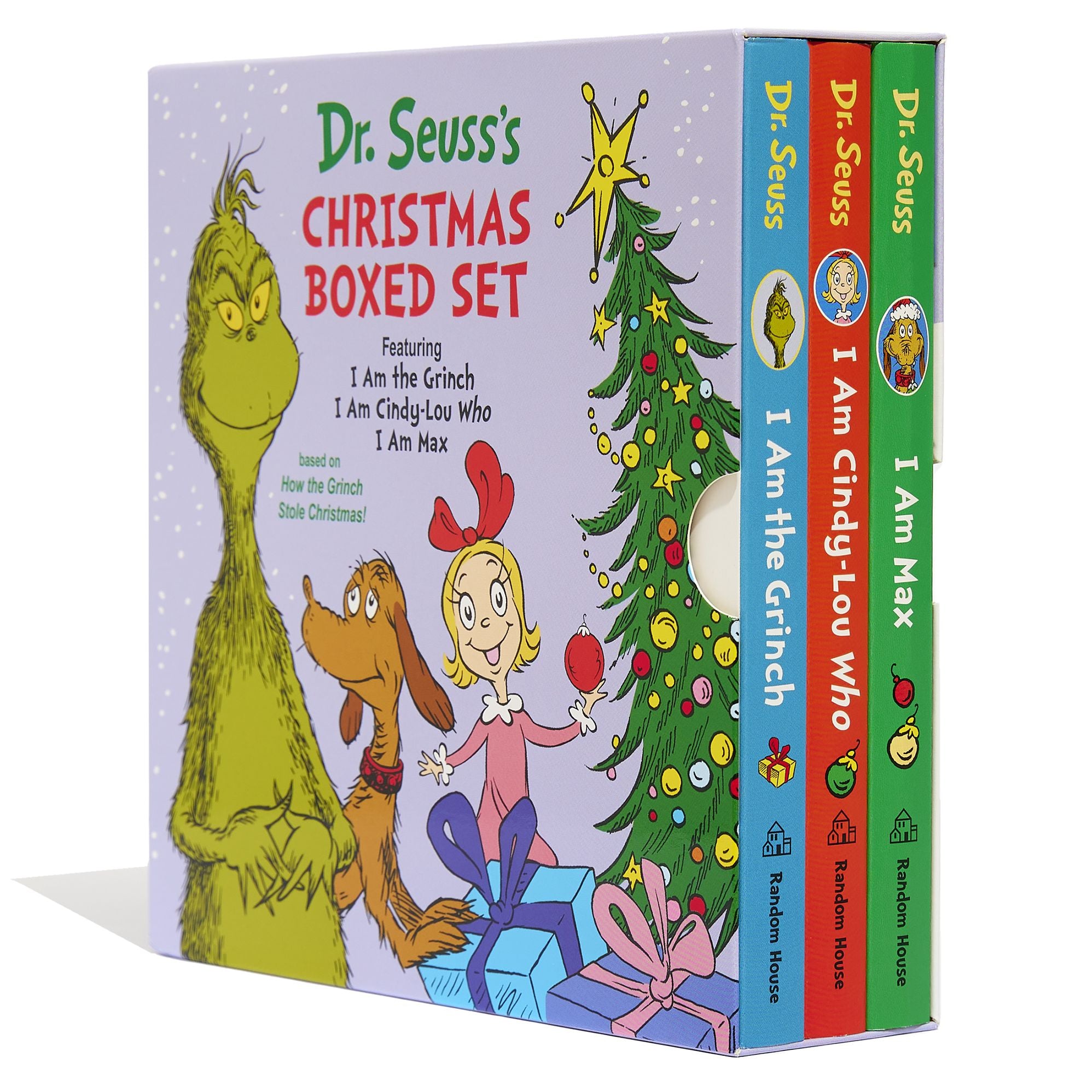 Dr. Seuss's Christmas 3-Book Boxed Set: I Am the Grinch, I Am Cindy-Lou Who; I Am Max: Based on How the Grinch Stole Christmas
