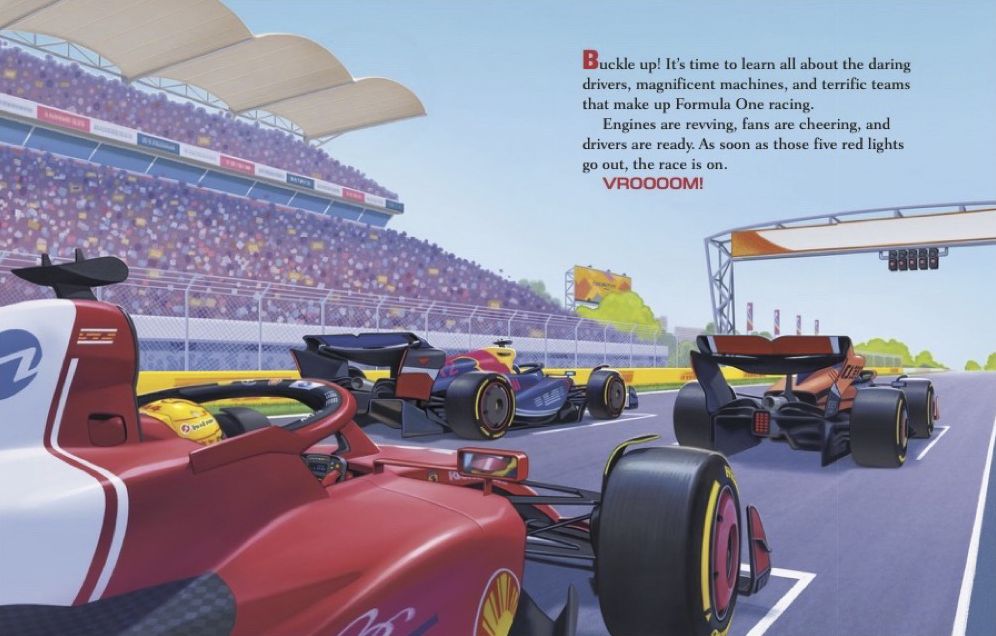 My Little Golden Book About Formula One Racing