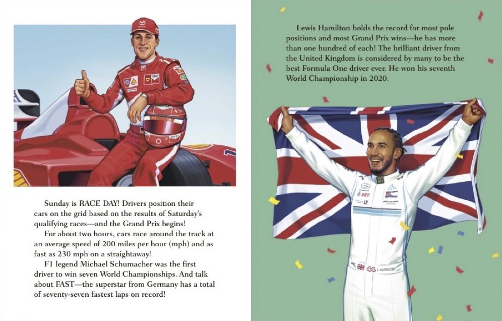 My Little Golden Book About Formula One Racing