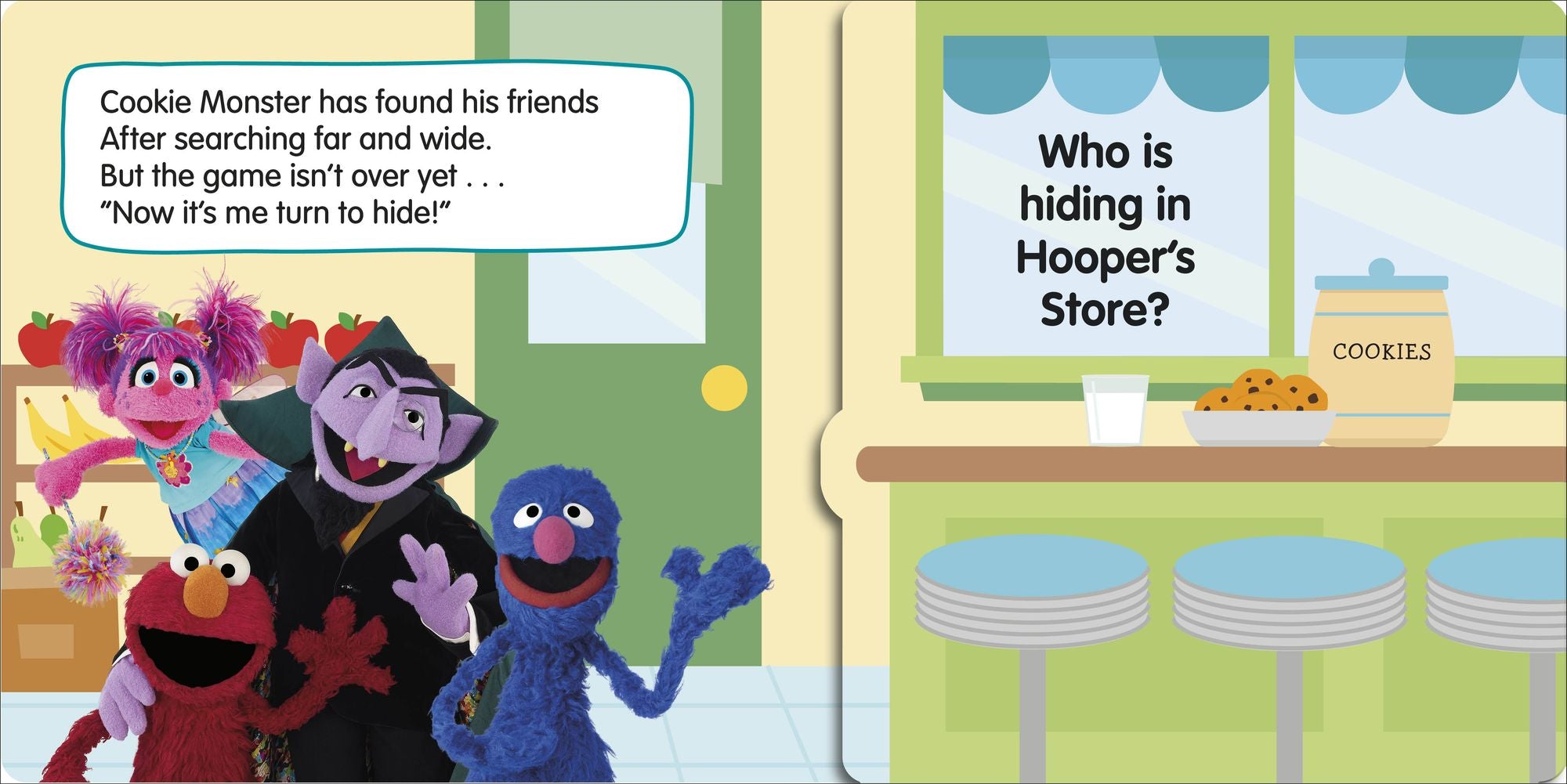 Pop-Up Peekaboo! Sesame Street Cookie Monster