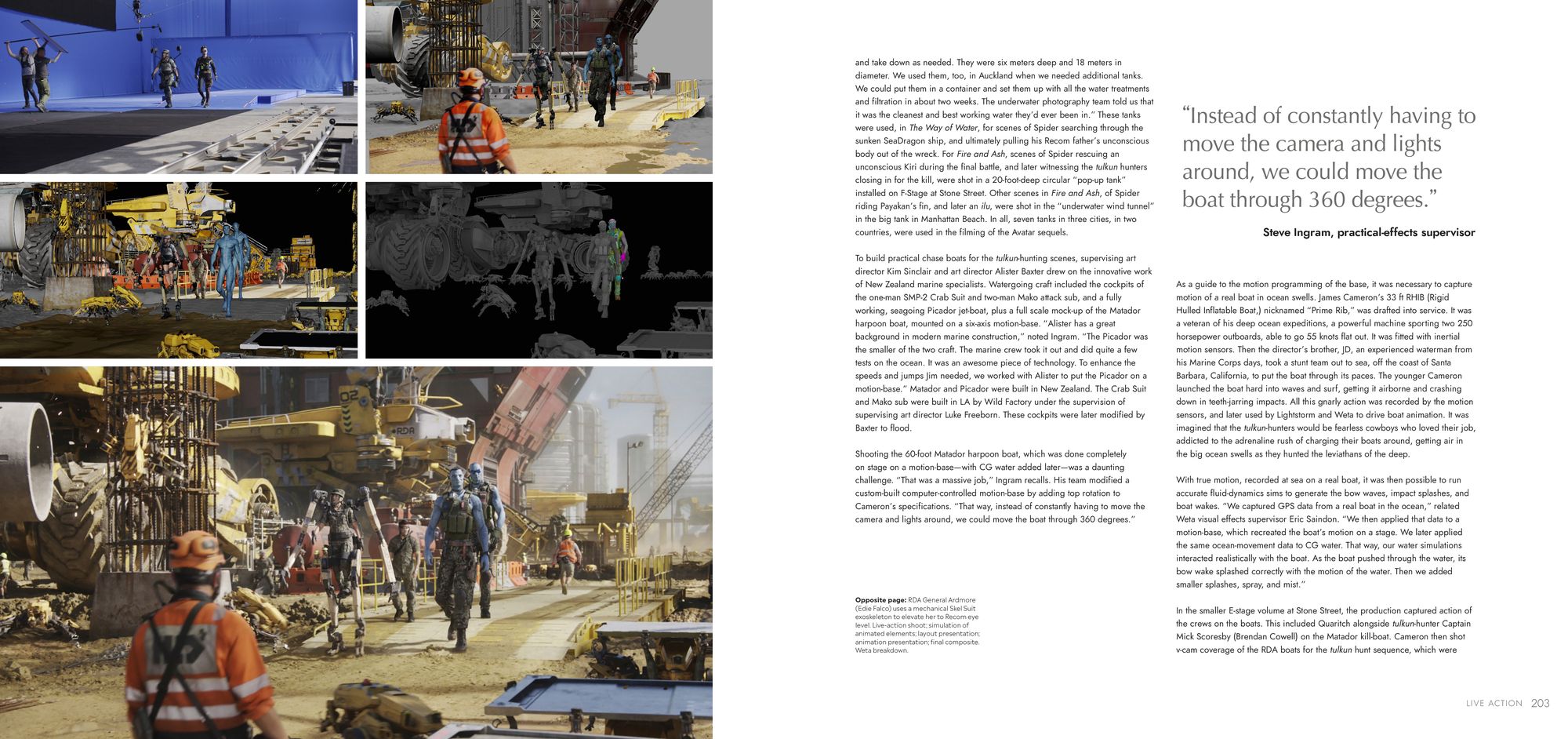 The Making of Avatar: Avatar, Avatar: The Way of Water, Avatar: Fire and Ash