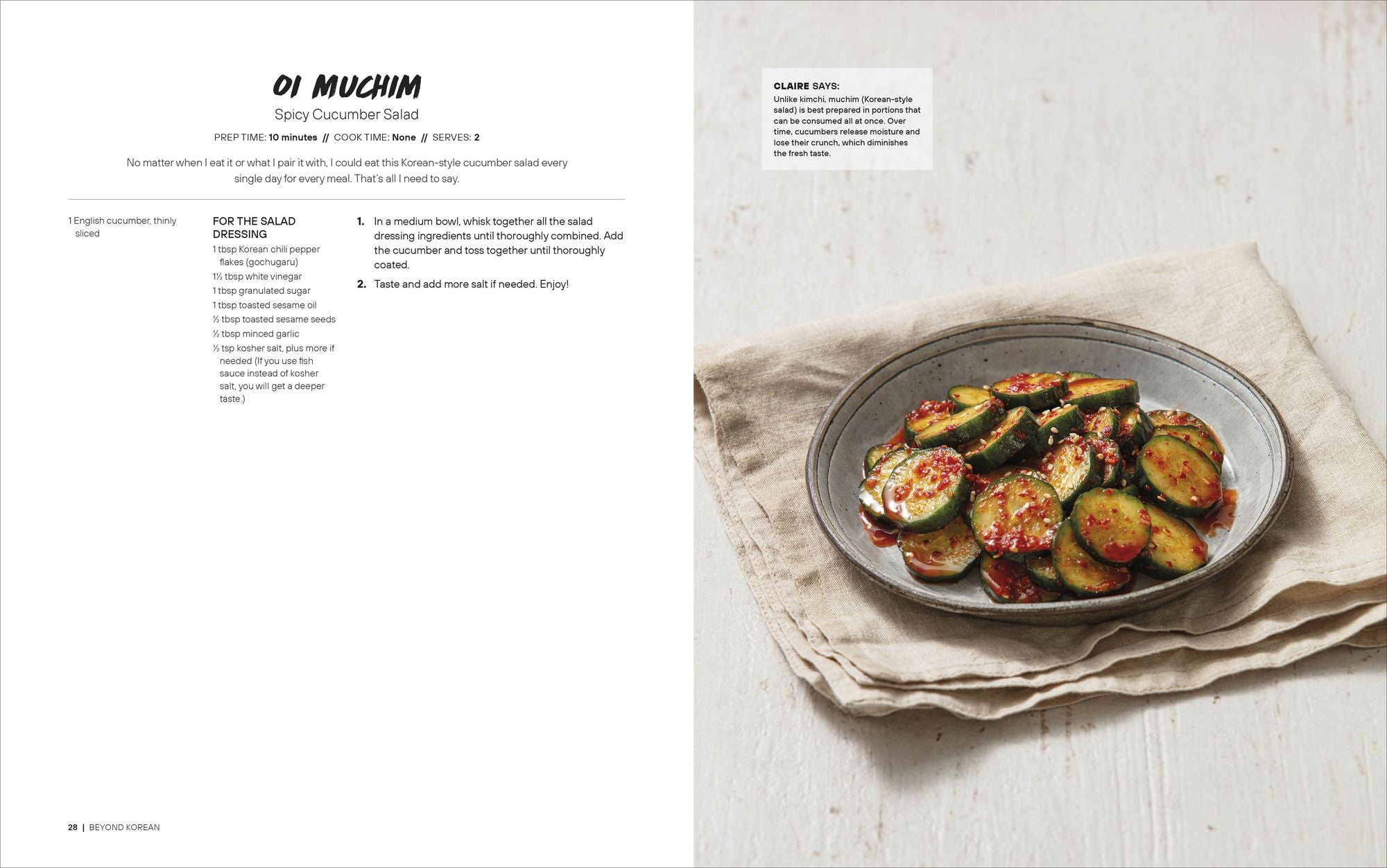 Beyond Korean: Easy Recipes for Korean, Japanese, and Chinese Favorites