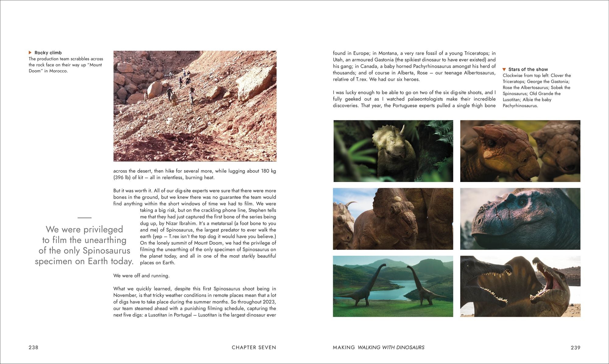 BBC Walking With Dinosaurs: Uncovering the Secret Stories of Prehistoric Life