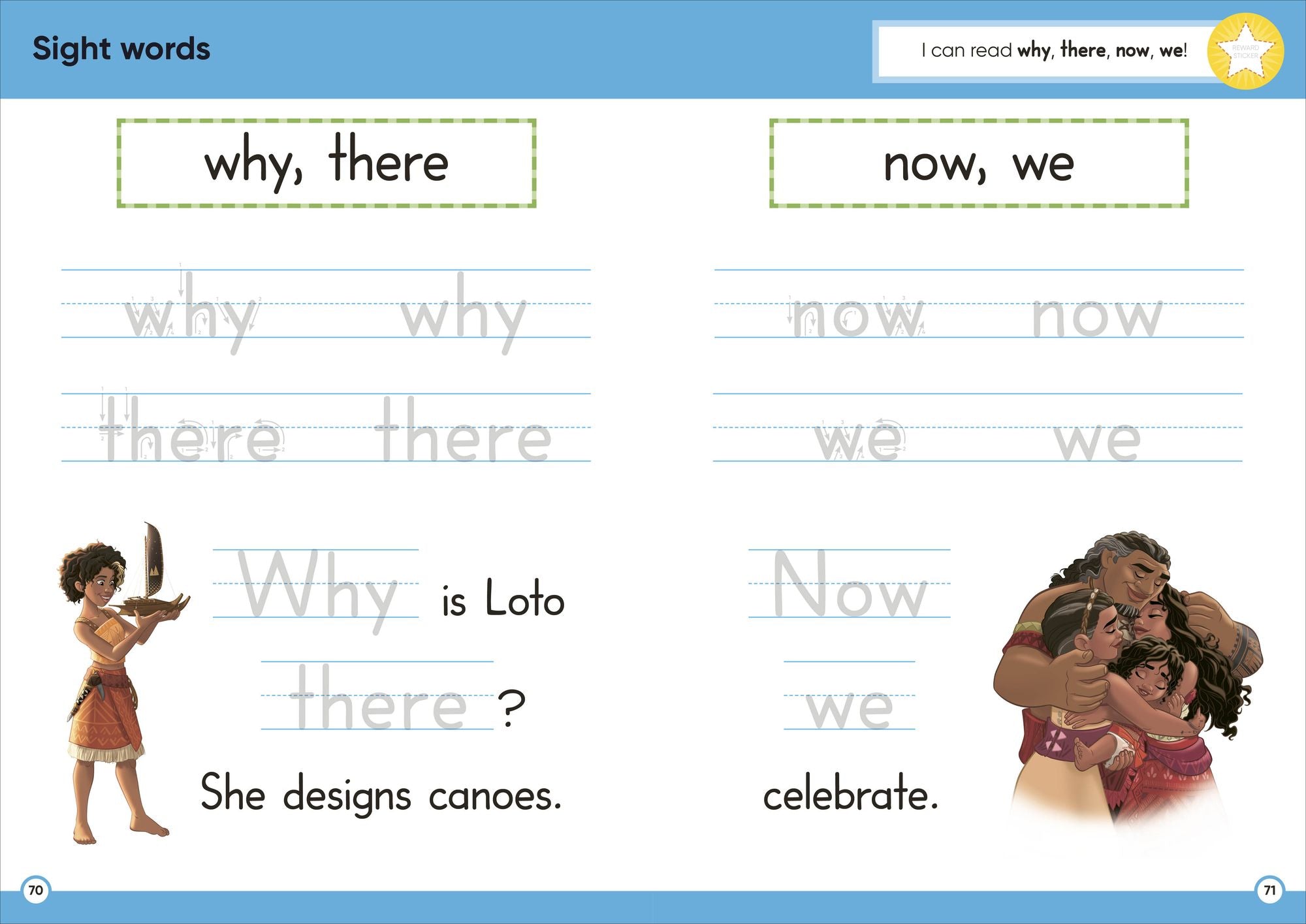 Disney Learning Sight Words (Ages 3-5): Preschool English Reading, Spelling, Writing Workbook for Kids, Curriculum-Based