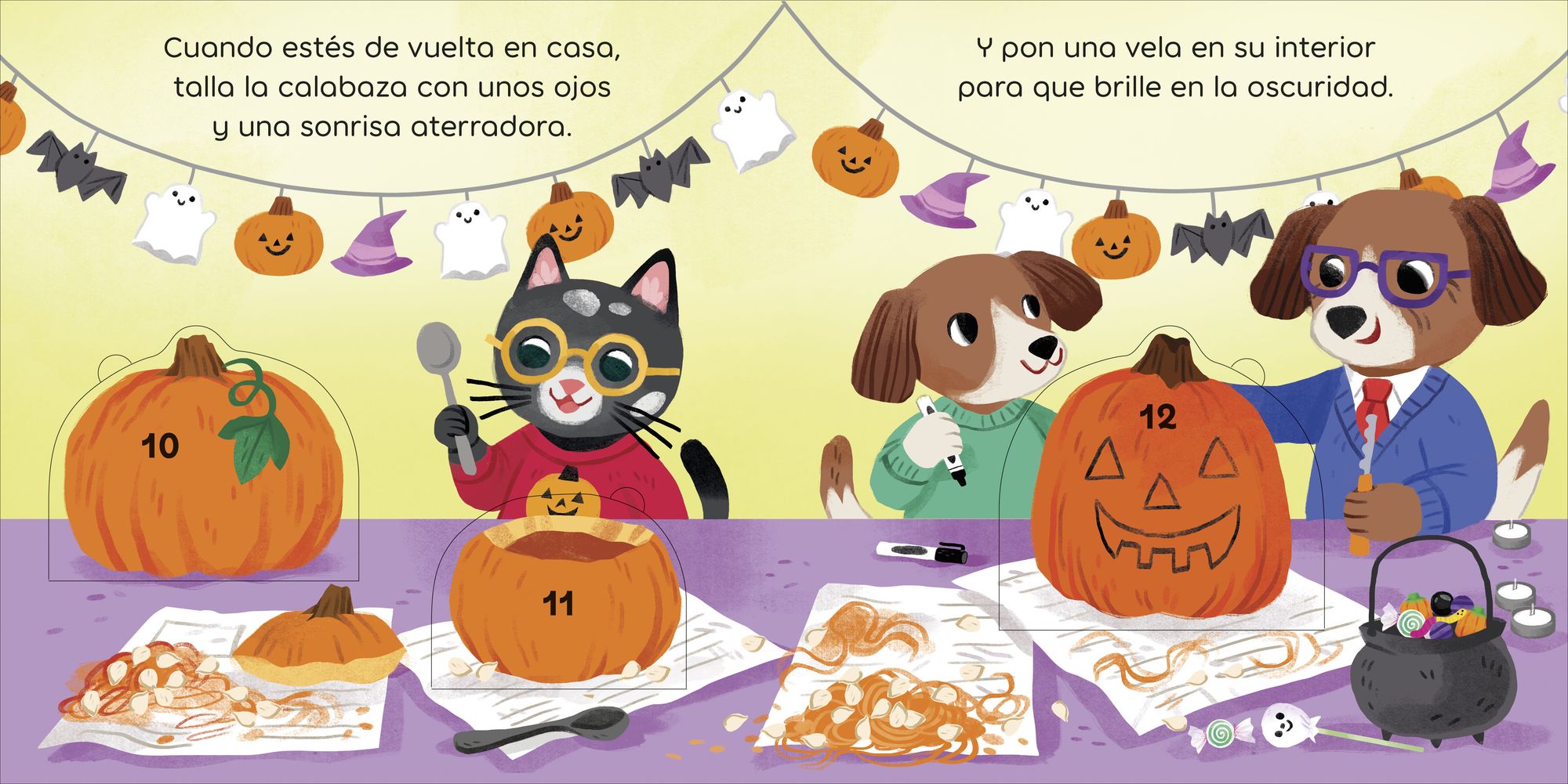 ¡Ya llega Halloween! (Countdown to Halloween): Un libro con solapas
