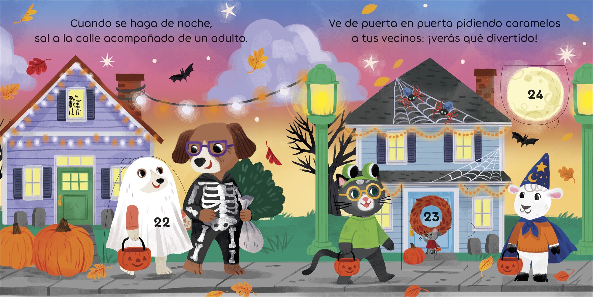 ¡Ya llega Halloween! (Countdown to Halloween): Un libro con solapas