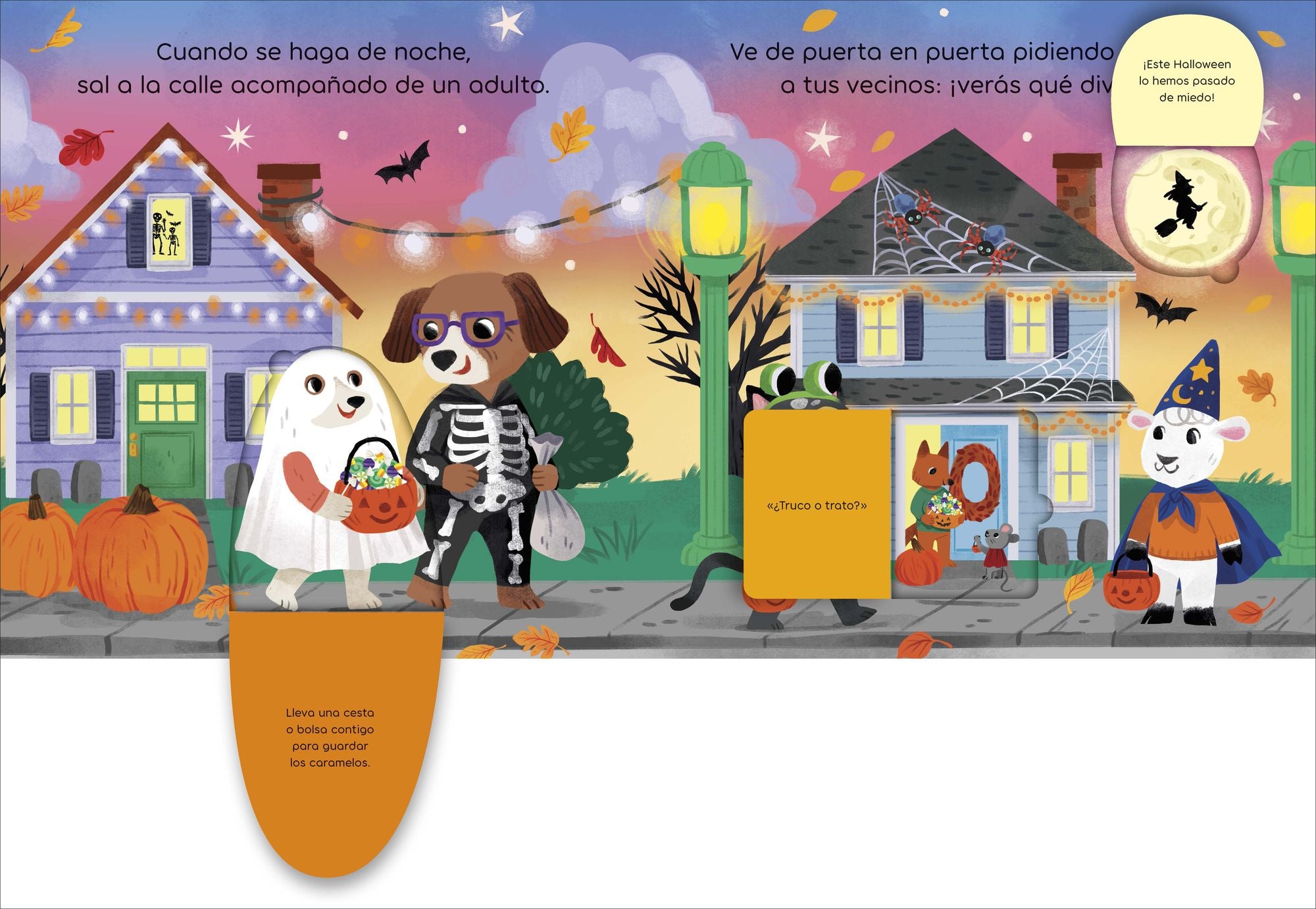 ¡Ya llega Halloween! (Countdown to Halloween): Un libro con solapas