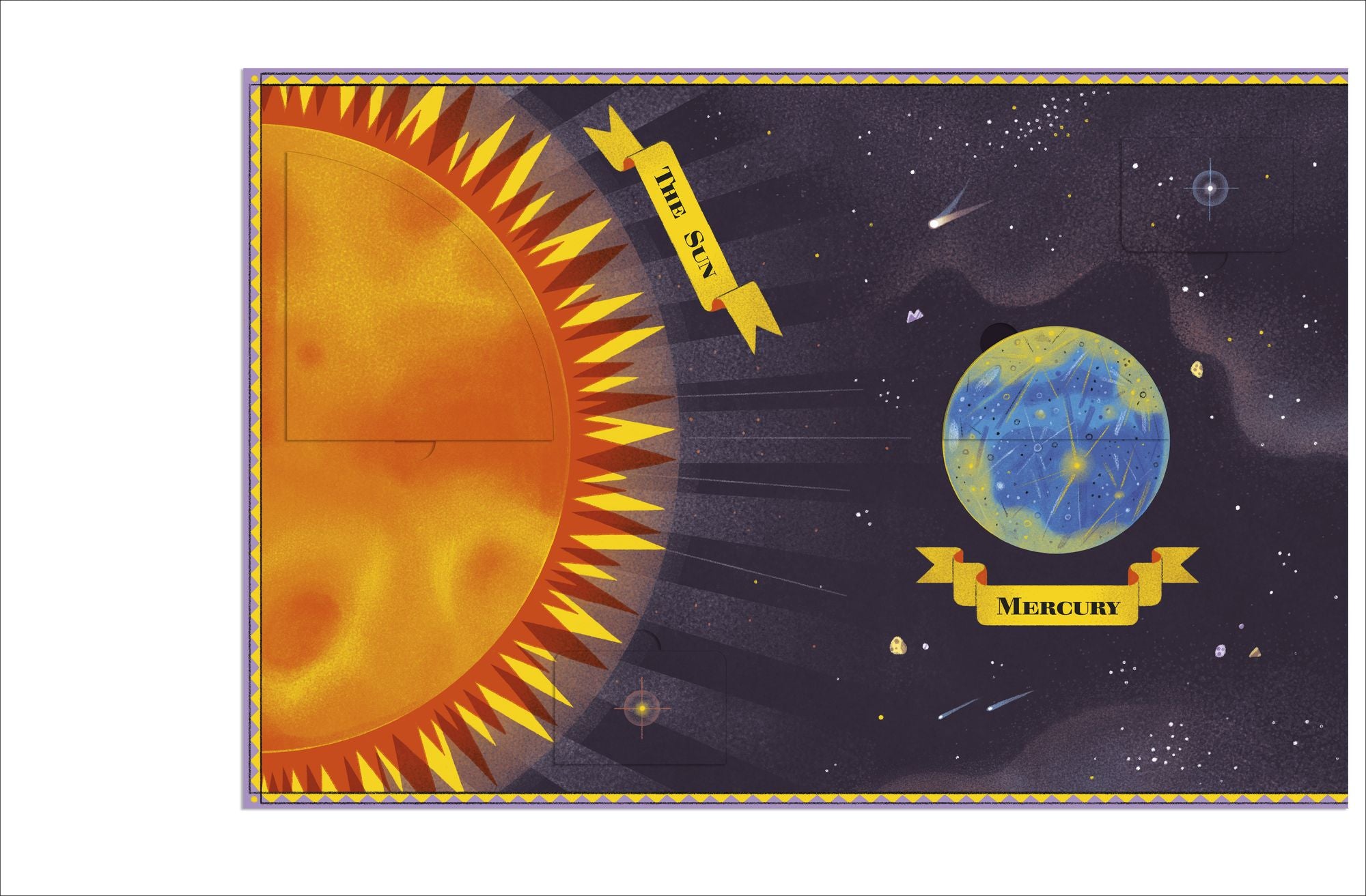 Explore the Solar System: A Fold-Out, Lift-the-Flap Book