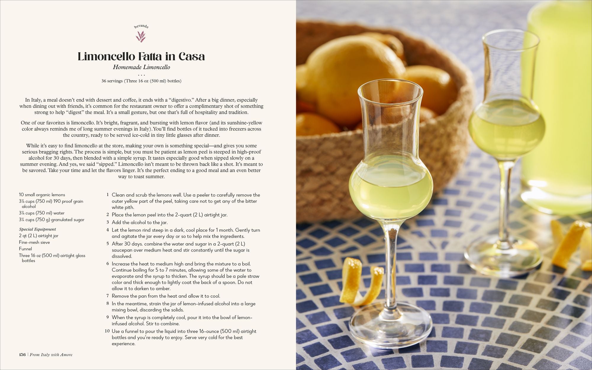 From Italy with Amore: Seasonal Italian Recipes for Those You Love