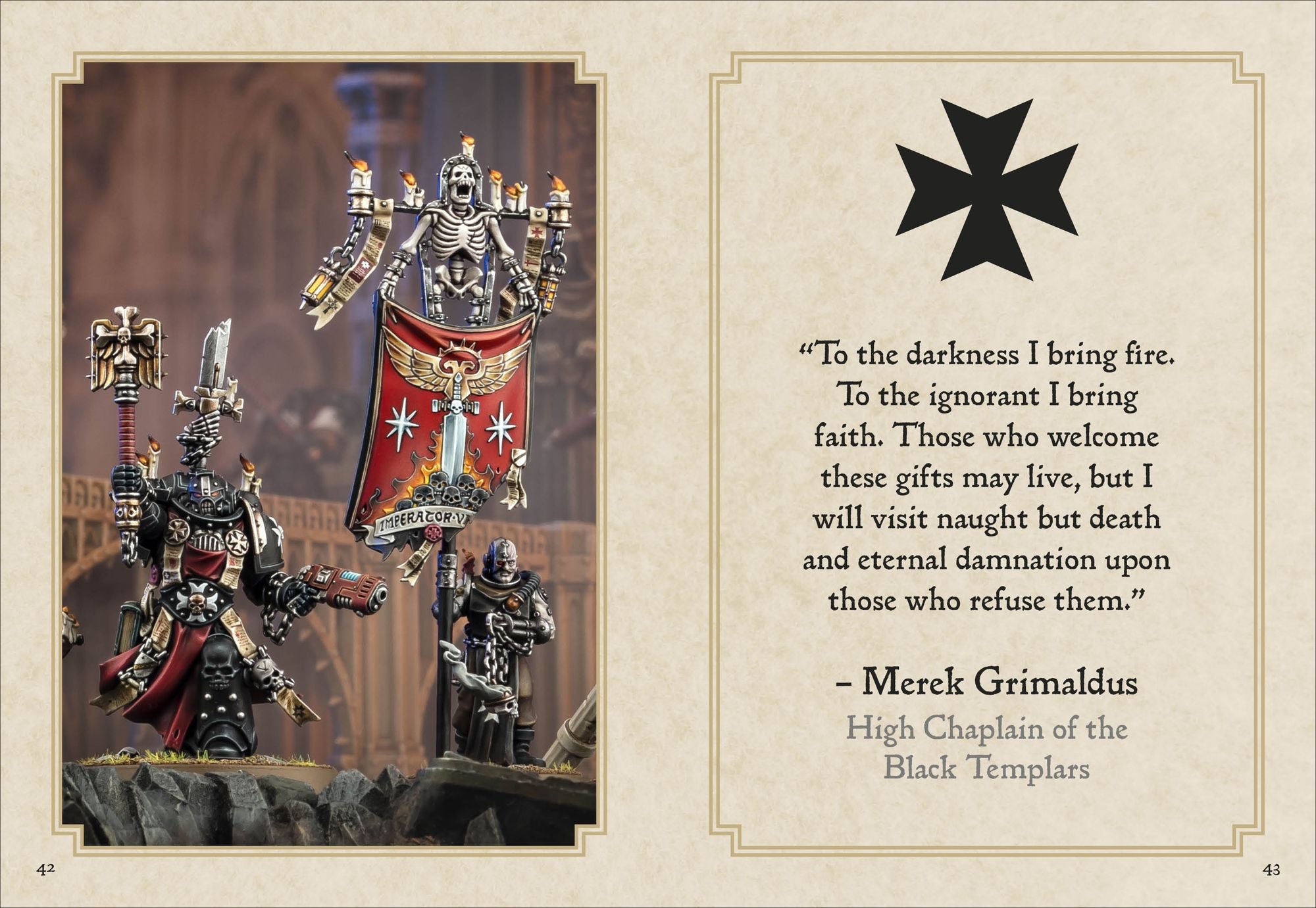 Warhammer 40,000: Words of War: The Miniature Book of Space Marines Quotes