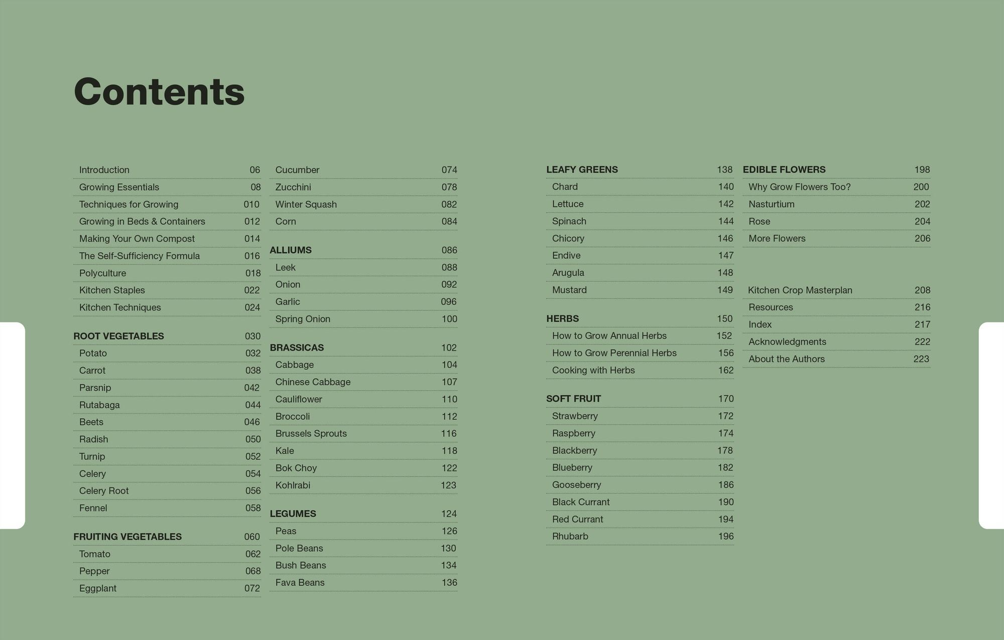 How to Grow Food: Your Crop-by-Crop Guide to Growing, Cooking, & Preserving