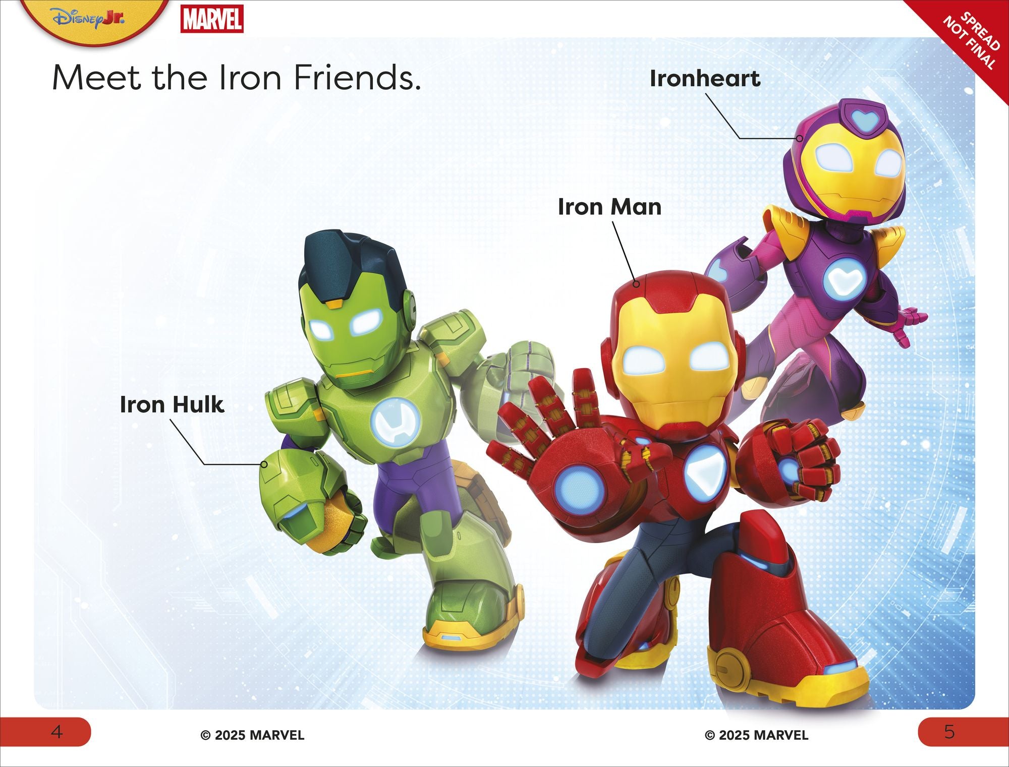 DK Super Reader Pre-Level Iron Man and His Awesome Friends Armor Up!