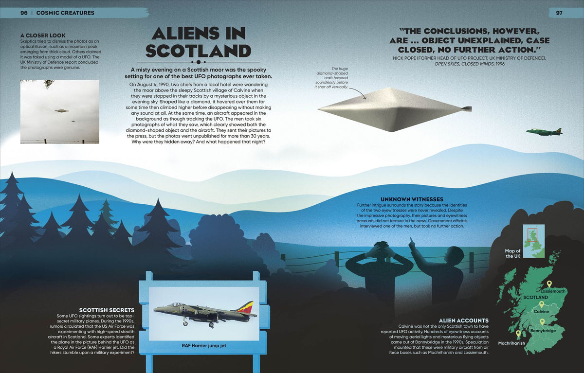 The Unexplained: Mysteries, Cryptids, Ghosts, and UFOs