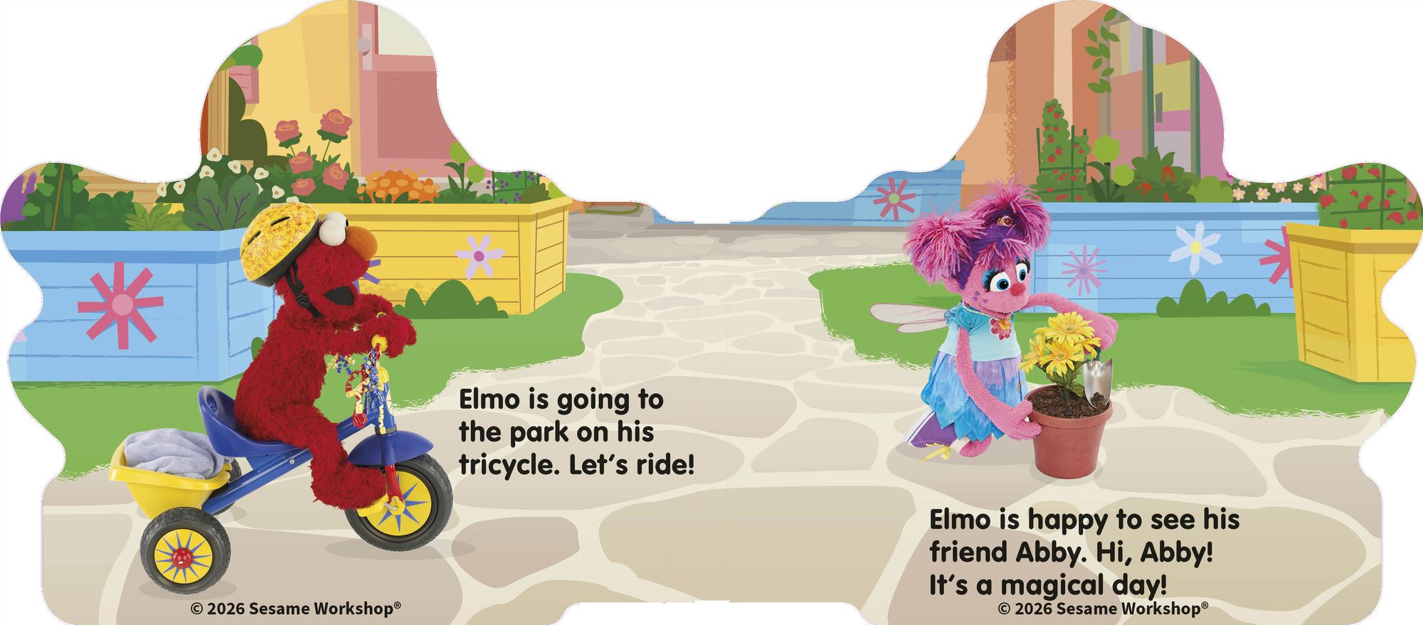 Sesame Street Let's Ride, Elmo!