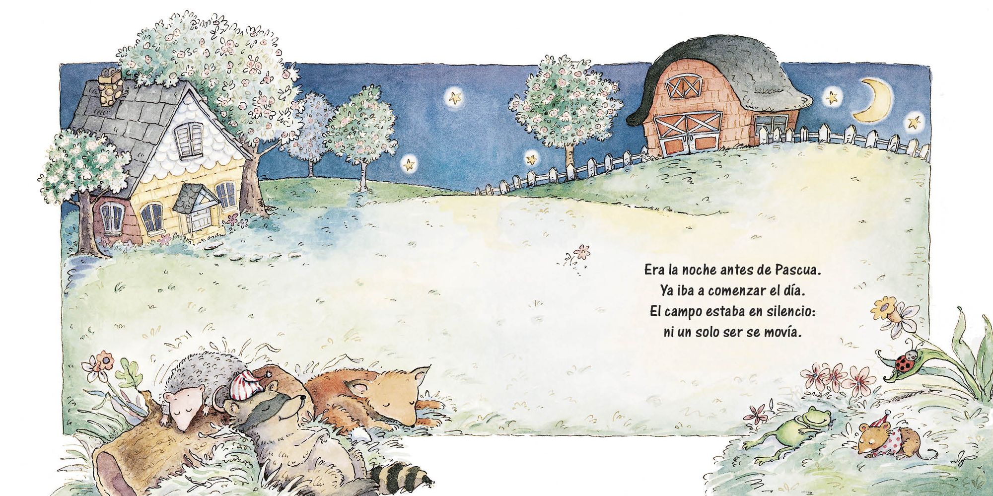 La noche antes de Pascua (The Night Before Easter Spanish Edition)